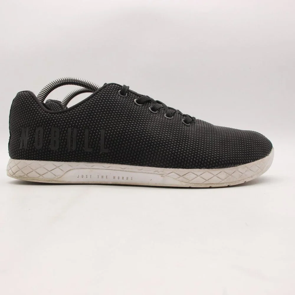 NoBull Superfabric Outwork Training Shoes Men's 9.5 Women's 11 Black Sneakers